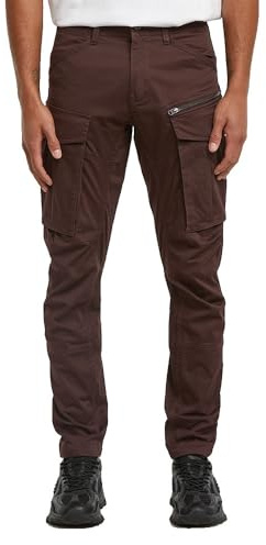 G-STAR Rovic Zip 3D Regular Tapered Byxor, Brun (Choklad Plum D02190-5126-g692), 27W / 30L