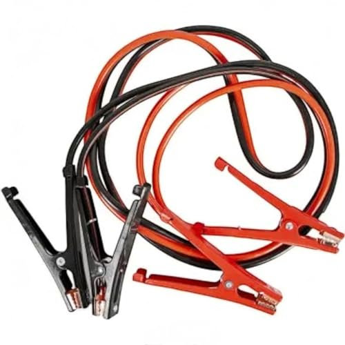 Cavi di Avviamento Batteria Auto, 400 A, 3 M, Cavi Batteria Auto Morsetti con Codice Colore per Auto A Benzina Diesel, Furgone, Camion Moto SuV per Emergenza Auto e Moto 690302