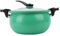 Mini Schnellkochtopf große Kapazität schneller Heizdrucktopf mit Schlossgraden Nicht-Stick kleiner Kocher Mikro-Stockpot Pressure Cooker für Gasinduktion Elektrische Herde Grün