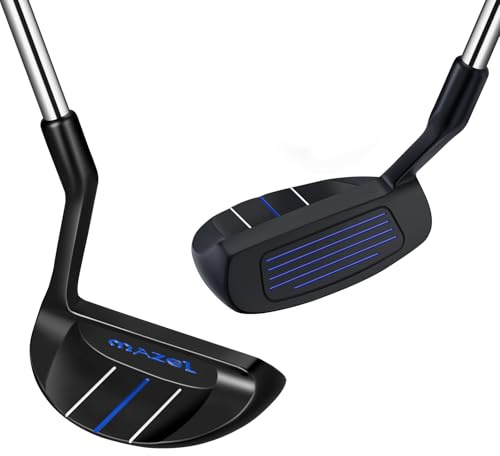 MAZEL Chipper - Palo de golf para hombres y mujeres, 37 grados, 72 grados, cuña de lanzamiento de acero inoxidable de 35 pulgadas para control de juego corto