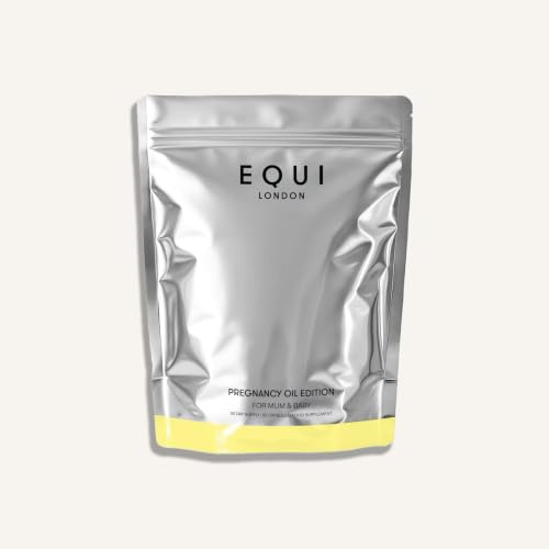 Equi - Pregnancy Oil Edition | Omega 3 Fish Oil Supplement with DHA & EPA | Prenatal Omega 3 for Conception to Breastfeeding | Brain, Eye & Foetal Development | 30 Day Supply