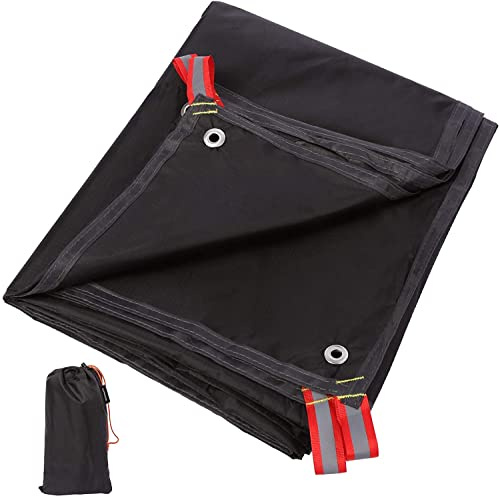 REDCAMP Ultralight 240 * 220cm Large Waterproof Ground Sheet, Universal Heavy Duty Underlay Under Tent Tarp, Breathable Lightweight Compact Tent Footprint for Camping Hiking Outdoor