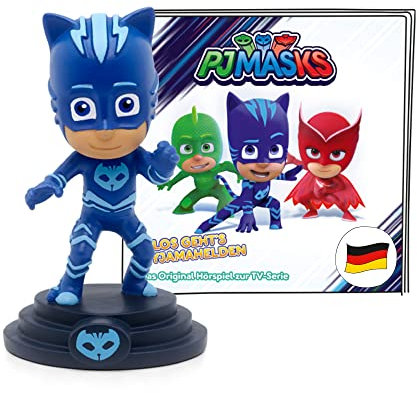 tonies Hörfigur für Toniebox, PJ Masks – Los geht’s Pyjamahelden, Hörspiel für Kinder ab 5 Jahren, Spielzeit ca. 87 Minuten