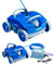 Arebos Automatischer Poolroboter | Poolrunner für Pools bis max. 50 m³ | Poolsauger Bodenreiniger | 2 Reinigungsmodi, Blau