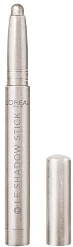 L'Oréal Paris Ombretto Stick, Colore Intenso Tutto il Giorno, Facile da Sfumare, Consistenza Cremosa, Le Shadow, Colori Versatili per Diversi Look, Tonalità: 100 Ice Sparkle, 1,4 gr