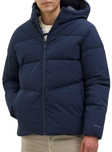 JACK & JONES Chaqueta acolchada para hombre, Sky Captain, XL