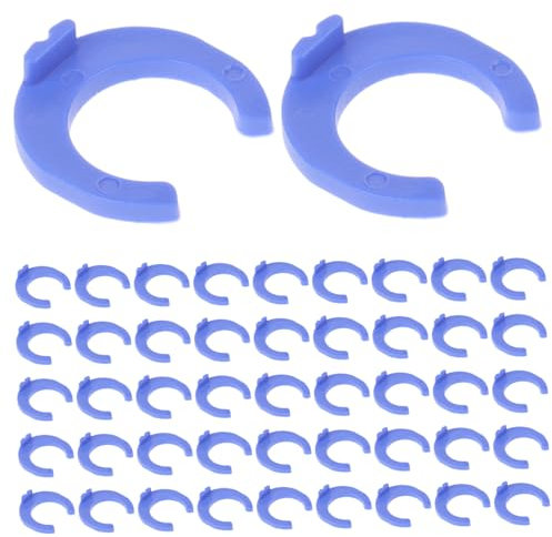 ANDRESLAD Clip Di Fissaggio Per Purificatore 200 Pezzi Morsetti in Plastica Di Filtraggio Clip Di Bloccaggio Facile Installazione Perdite - Robusto Per Bere