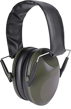 Safety Ear Defenders Earmuffs for Shooting Noise Reduction Ear Protectors Foldable Hearing Protection Headphones Adjustable Headband with Soft Foam Ear Cups for Construction Gardening Working Sleeping