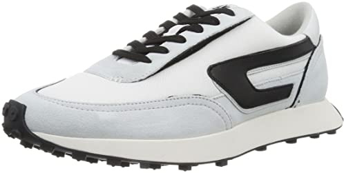 Diesel S-Racer LC Sneakers, Oxford Plano Hombre, 103-IVORY, 45 EU