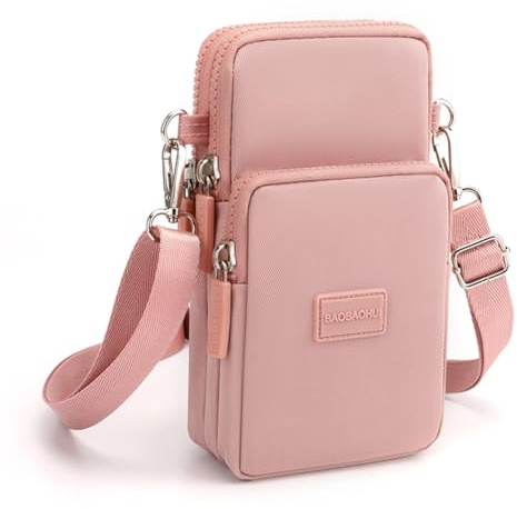 DuoLmi Crossbody Bags for Women, Waterproof Phone Pouch Wrist Bag Phone Purse Handbag Over Shoulder Bags for Women Girls Men Compatible with iPhone 15 Pro Max/15/14/13/12/11 Samsung Galaxy S23 S22