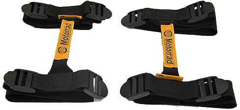 Asukohu Cinghia per il trasporto a mano in corda per bagagli in alluminio per moto, bauletto laterale in poliestere, maniglie laterali