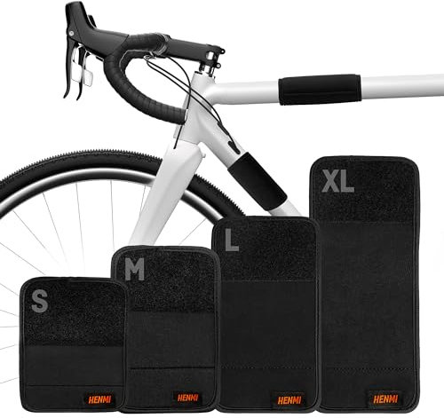 HENMI Fahrrad Rahmenschutz 4er Set,Carbon Rahmenschutz Fahrradträger,Fahrrad Transportschutz,Transportschutz Passend für Fahrradträger,Fahrrad Zubehör