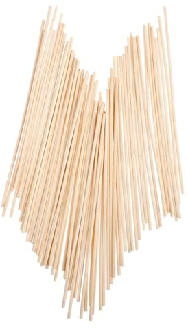 PAMINGONO Varillas Aromáticas de Ratán para Aromaterapia 200 Piezas para Difusores de Aceites Esenciales el Hogar y Oficina Accesorios para Difusores de Aromas y Ambiente