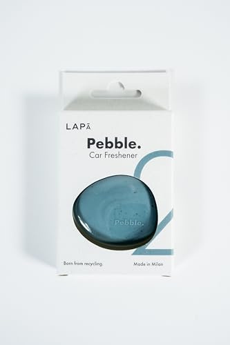 Pebble I Profumatore Auto premium | 60 Giorni di Fragranza Costante | Design Soft-Touch | Plastica Riciclata | Certificata Varie profumazioni (H2O)