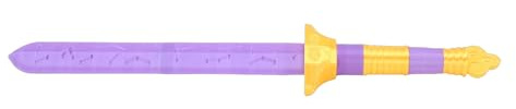 Srliya Anime Character Cosplay Sword, Realistiskt Tecknad Filmrekvisitasvärd med Utsökt Hantverk, Perfekt för Kongressvisningar, Fotograferingssessioner, Fansamlingar