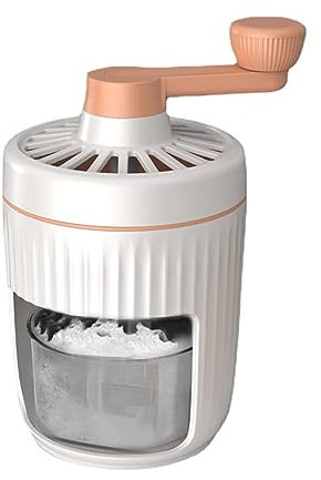 Honhoha Manual Ice Crushers | Crank Shaver Machine | Detachable Ice Crusher Shaver for Home Offices, Portable Manual Ice Crusher with Detachable Parts for Smoothy Drink