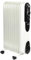 EMtronics EMOFR9WH 2000W/2KW 9 Fin Portable Electric Oil Filled Heater Radiator with Adjustable Thermostat and 3 Heat Settings for 20 sqm Room - White
