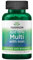 Swanson, Just One Multi with Iron, Multivitamin with Iron, 130 Tablets, Gluten Free, SOYA Free, GMO Free