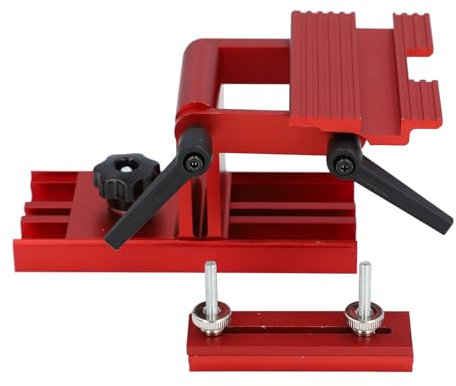 Aluminum Alloy Sharpener Jig for Bench Grinder, Adjustable Angle Bench Drill Bit Sharpener, Sturdy Tool Sharpener Jig for Most Electric or Manual Sharpeners
