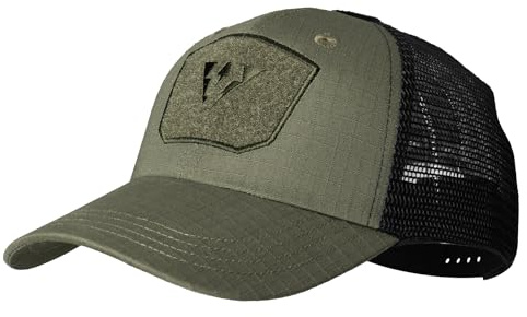 IDOGEAR Casquette de Baseball Tactique en Maille Respirante Casquette Militaire pour Hommes et Femmes Pêche Randonnée Casual(Ranger Green)