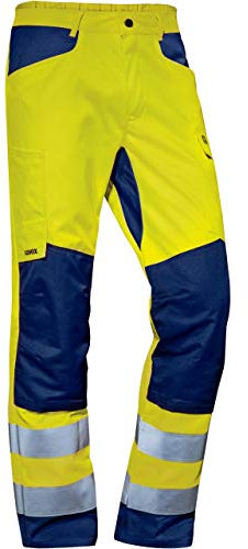 Uvex Suxxeed Construction - Gelbe Herren-Arbeitshose - Warnschutz 50