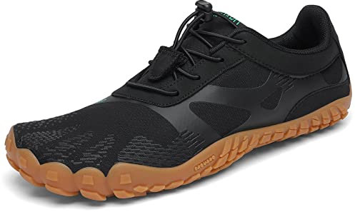 SAGUARO Barfußschuhe Herren Barfuss Schuhe Damen Sommer Outdoor Barfussschuhe Leicht rutschfest Barefoot Shoes for Women Men, Schwarz Mehrfarbig 42EU