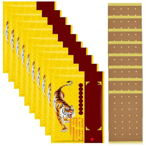 80 Pezzi Cerotti Riscaldanti, Cerotti Antidolorifici, Veloce e Lungo, Cerotti Balsamo di Tigre per Muscoli Doloranti, Mal di Schiena e Rigidità