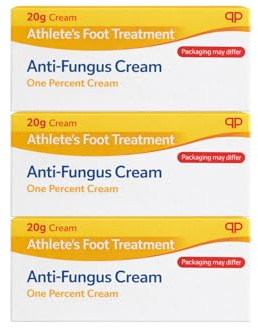 3 x Antifungus Cream 20g - Soothes Itching & Burning, Targets Fungal Irritations: Jock Itch, Ringworm, Athlete Foot