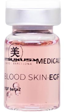 Blood Skin EGF Serum (steril) für Microneedling (DermaPen), Mesotherapie (Dermaroller) u. Elektroporation. Ampulle 5ml