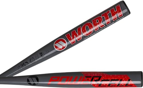 Worth | POWERCELL | Balanced | All-Association Slowpitch Softball Bat | 34 x 30 oz.