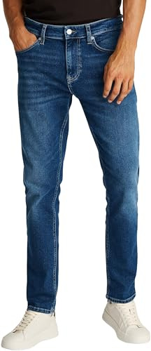 Tommy Jeans Herren Austin Slim Tprd Bi0252 Dm0dm21032 Zugeschnitten, Denim (Denim Dark), 33W / 30L EU