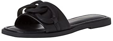 Tamaris Damen 1-1-27119-30 Slipper, Black Uni, 39 EU