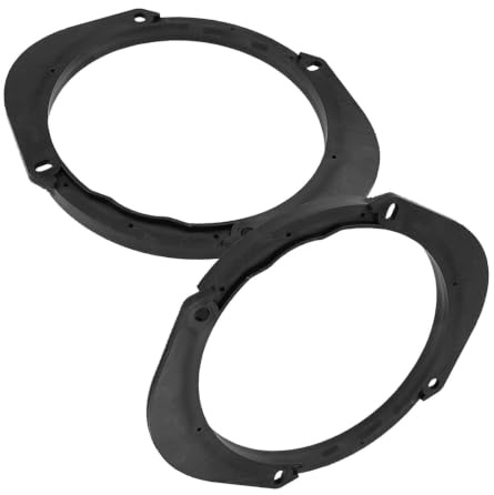 Generic Högeffektiva Högtalardistansringar i Plast Antihalkdesign och Vibrationsdämpande Material till Bilhögtalaradapter för Dörrmontering Ljuduppgradering och Stabil Installation