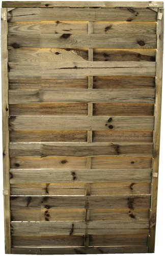 Papillon Panneau Brise-Vent 90 x 180 cm en Bois de pin imprégné en Autoclave