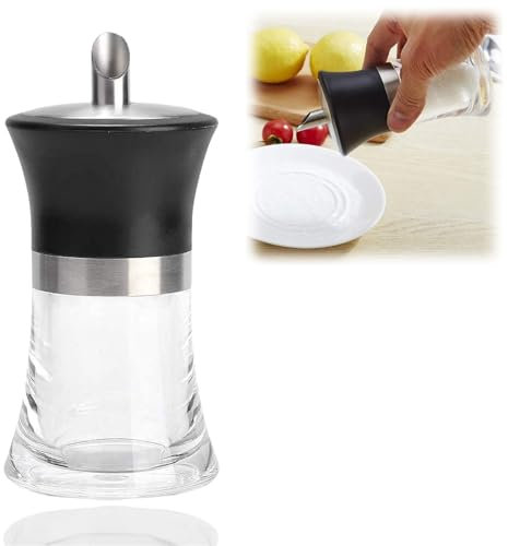 Distributeur De Sucre, Sucrier Doseur, Bocal à Sucre En Acrylique Durable, Nettoyage Facile, Passe Au Micro-ondes, Sucrier, Accessoires De Cuisine Avec Buse En Acier Inoxydable Pour la Cuisine(100ml)