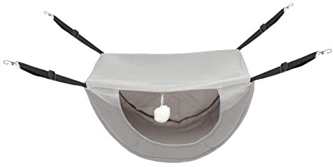Beavorty Katzenhängematte Aus Atmungsaktivem Netzstoff Bequeme Und Langlebige Schlafgelegenheit Für Katzen Für Innenräume Und Kleine Haustiere Wie Ratten Und Chinchillas