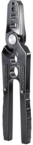 Pince à Réparer Tubes Cuivre - Outil manuel en aluminium à 6 trous pour arrondir les tuyaux - Pince redresseuse pour tube aplati | Pour installations frigorifiques et fuites de réfrigérant