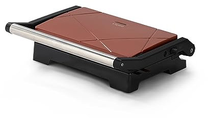 Tognana Iridea, Tostiera Mini Grill con termostato, rosso mela