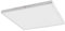 EGLO LED Deckenleuchte Fueva 1, 1 flammige Deckenlampe, Material: Aluminium, Kunststoff, Farbe: Weiß, L: 50x50 cm, warmweiß