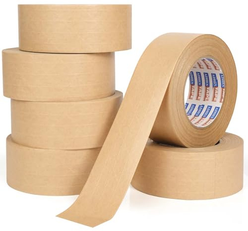 ADHES Water Activated Tape 2 x 55yds, 6 Rolls