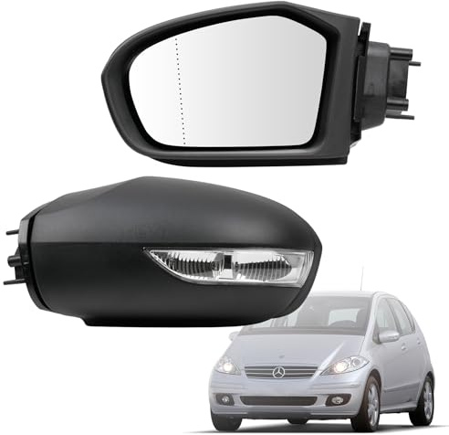 Convitex Specchietto Retrovisore Esterno per MERCEDES Classe A W169 2004-2008, per mb Classe B W245 2005-2008 Sinistro Sx