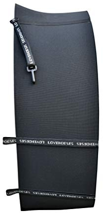 LOVEHORSES Fascia di Rispetto Deluxe - L'Originale - Comfort e Protezione Elastica - Certificato Oeko-Tex - Made in Italy - COB, Nero