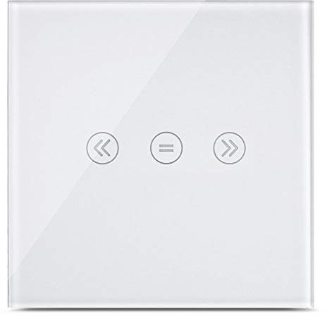 zemismart WiFi Roller Shutter Switches,Smart Electrical Blinds Switch,Timer Curtain Switch APP Voice Control by Echo Suit for Mechanical Limit Blinds Motor (with Backlight)
