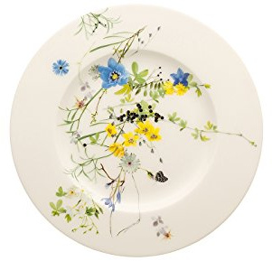 Brillance Fleurs des Alpes frukosttallrik 19 cm fana