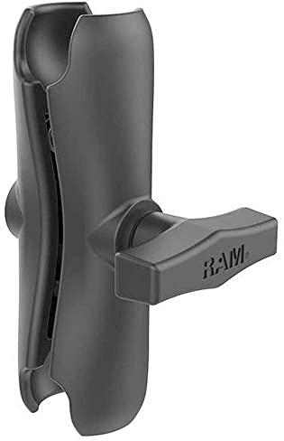 RAM MOUNTING RAM201U kort dubbelsockelarm för 3,8 cm kulfötter