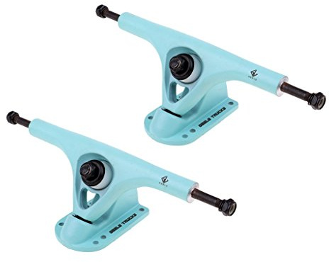Unbekannt 184mm Ultra-light Durable Aluminum Alloy Longboard Trucks Set of 2 AOD (blue)