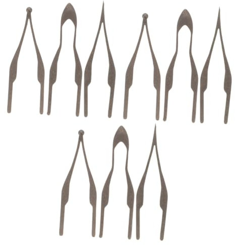 DIYEAH 9 Stk Pyrograph-stiftspitze Werkzeug Pyrographie-stiftspitzen Pyrographie-drahtspitzen Holz Für Die Brandmalerei Stiftspitzen Für Holzbrenner Brenner Mit Drahtspitzen Nichrom