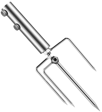 Fruusv Parasollstativ för stranden, parasollhållare med 4 ben, parasollhållare för utomhusbruk, stålsäkert stativ, robust paraplyhållare, parasollhållare för parasollbas för paraply, SILVER, Refer to