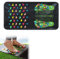 KUIRUNRX® Reflexzonenmatte, Relax Foot Stone Road zum Massieren, Verstellbare Fußmassage Stein Pad Akupunktur Kopfsteinpflaster Fußmassage für Badezimmer, Schlafsaal