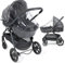 Orzbow Universal Regenschutz Kinderwagen & Babywanne, Atmungsaktiv Kinderwagen & Babywanne Regenschutz mit Fenster, Geruchlos Regenschutz Babywanne & Buggy mit EVA-Material,Bequemer Einbau,Transparent